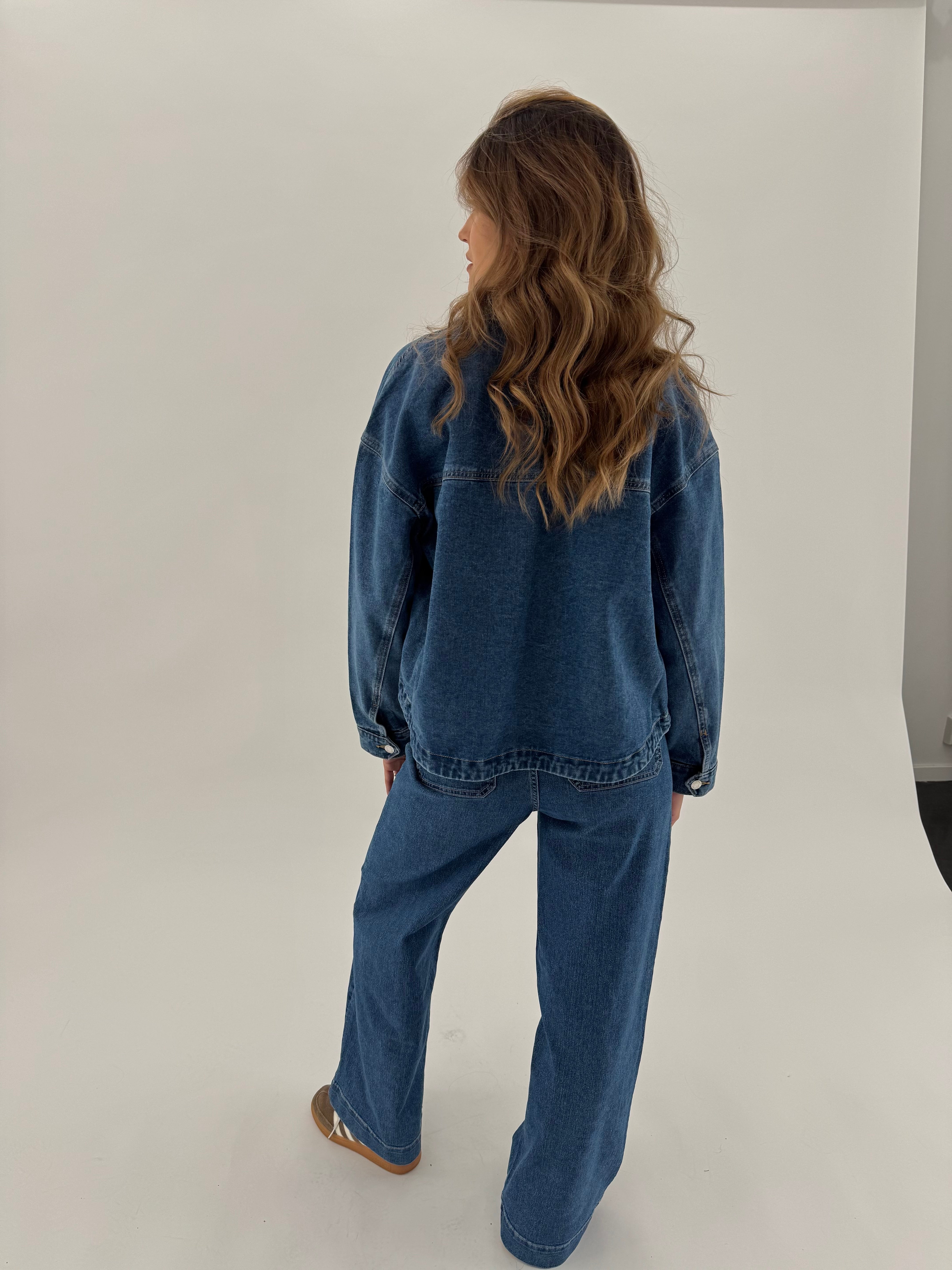 VMJAMIE Denim Jacket - Medium Blue Denim